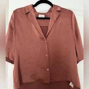 Wilfred aritzia, brown top